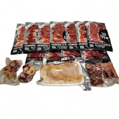 Medio Jamón serrano Gran Reserva corte y envase al vacío