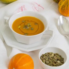 Crema de calabaza al curry ecológica