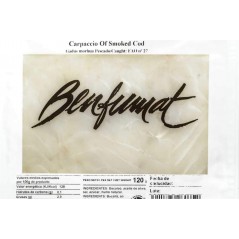 Carpaccio de bacalao ahumado 400 gr